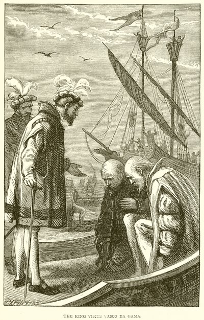 O rei visita o Vasco da Gama de English School