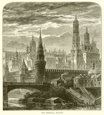 O Kremlin, Moscou de English School