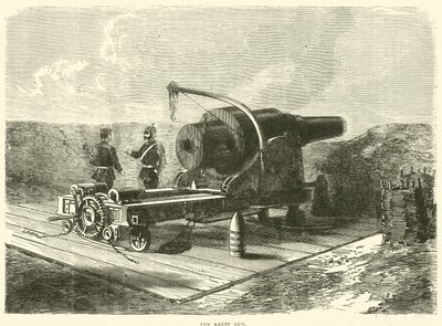 The Krupp Gun, outubro de 1870 de English School