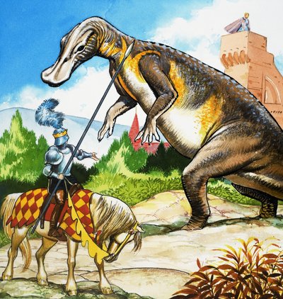 A Dama e o Dragão de English School
