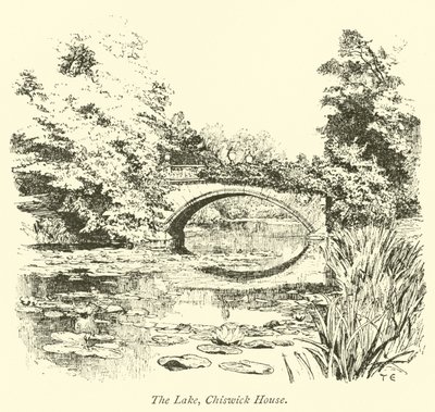 O lago, casa de Chiswick de English School