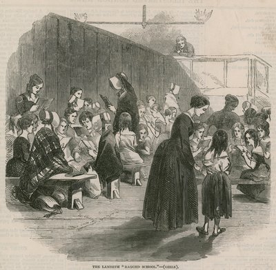 A Lambeth Ragged School para meninas de English School
