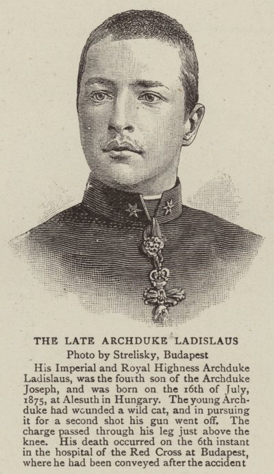 O Arquiduque Ladislau (gravura) de English School