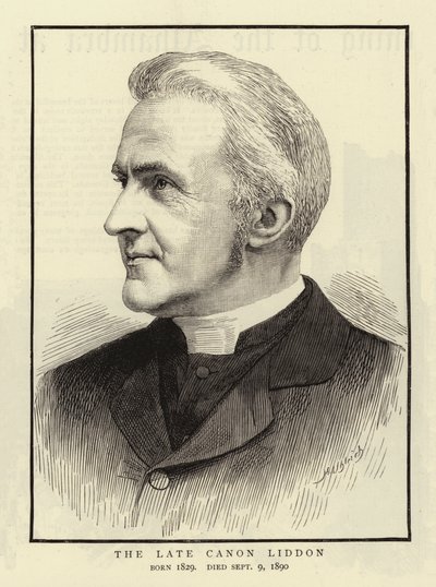 O Cânone Liddon (gravura) de English School