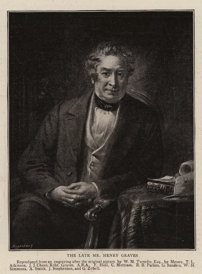 O Sr. Henry Graves (gravura) de English School