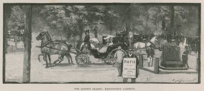 A temporada de Londres: Kensington Gardens de English School