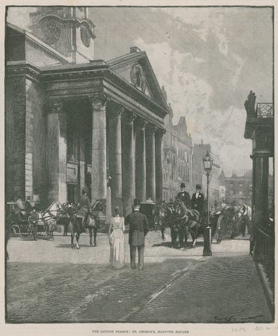 A temporada de Londres: St Georges, Hanover Square de English School