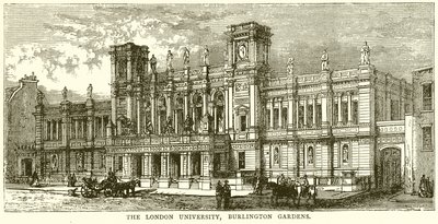 Universidade de Londres, Burlington Gardens de English School