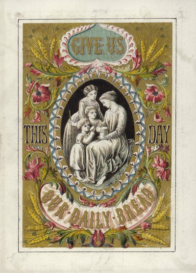 Oração do Senhor (cor litho) de English School
