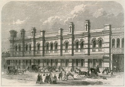 A estação de Ludgate Hill da ferrovia de Londres, Chatham e Dover de English School