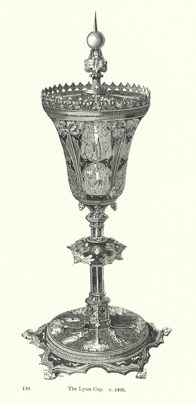 The Lynn Cup, c 1400 de English School