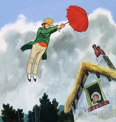 O guarda-chuva mágico de English School
