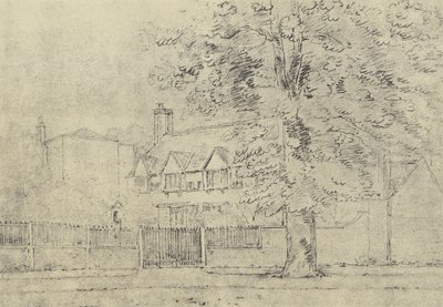 The Manor House, c 1770 (gravura) de English School