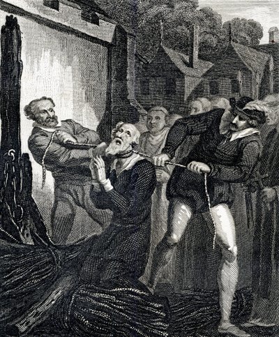 O martírio de William Tyndale de English School