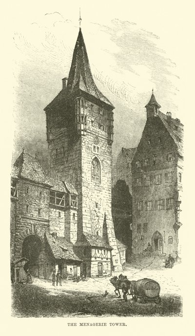 A torre de menagerie de English School