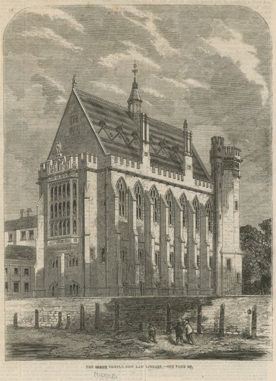 The Middle Temple nova biblioteca de direito de English School