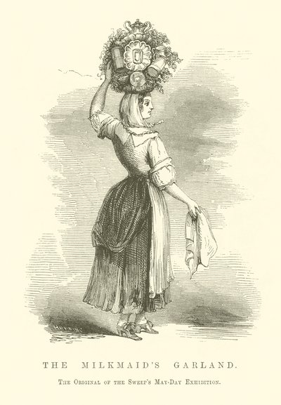 A grinalda da leiteira (gravura) de English School