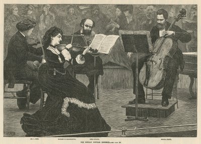 Os concertos populares de segunda-feira de English School