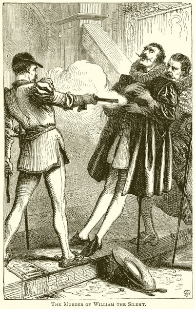 O assassinato de William the Silent de English School