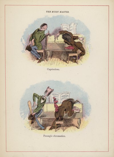 The Music Master - diferentes formas de tocar piano (cor litho) de English School