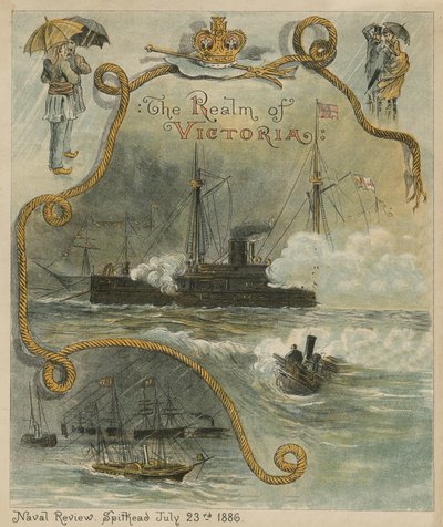 The Naval Review, Spithead, 23 de julho de 1886 de English School