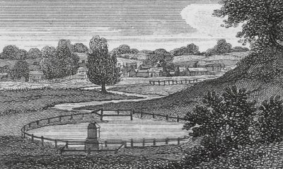 O Novo Rio, Hertfordshire (gravura) de English School