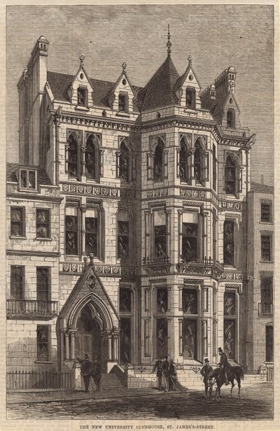 O novo clube universitário, St Jamess Street de English School