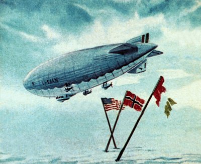 O dirigível de Norge de English School