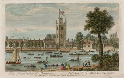 A visão norte de Battersea de English School