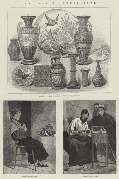 A Exposição de Paris (gravura) de English School