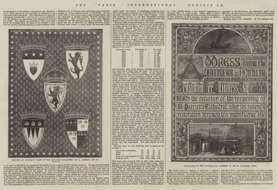 A Exposição Internacional de Paris (gravura) de English School