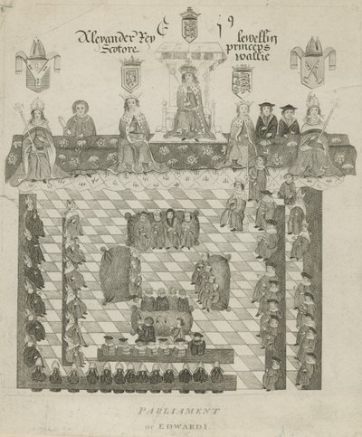 O Parlamento do rei Edward I de English School