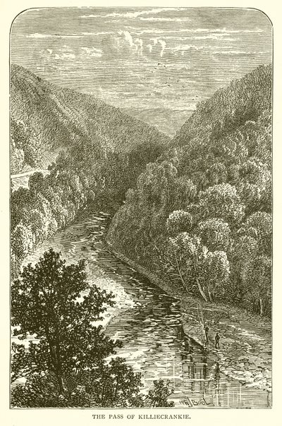 O passe de Killiecrankie de English School