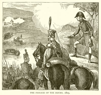 A Passagem do Douro, 1809 de English School