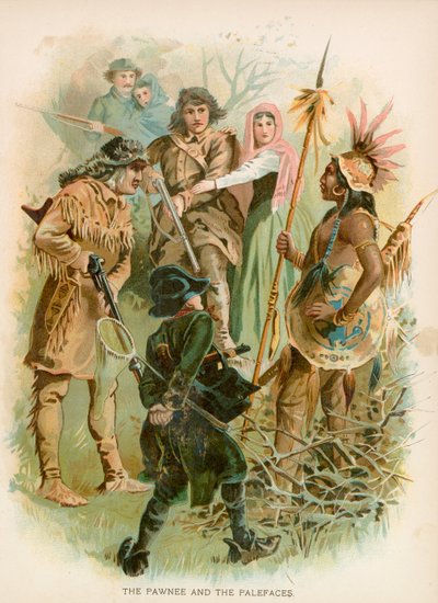 O Pawnee e os Palefaces de English School