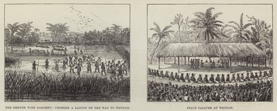 The Peace Palaver at Whydah (gravura) de English School