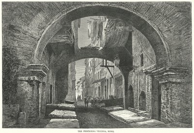A Peschiera Vecchia, Roma (gravura) de English School
