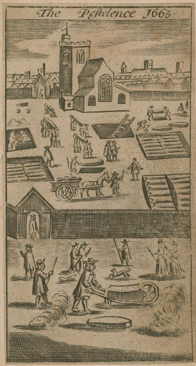 O Pestelence 1665 de English School
