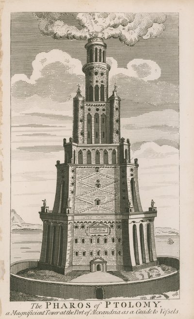 O faro da ptolomia de English School