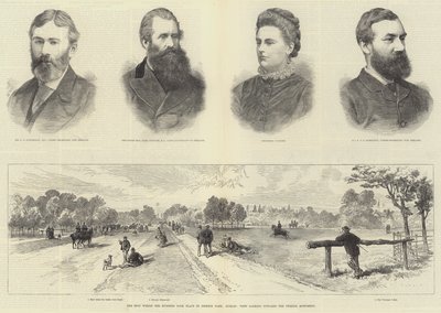 Os Assassinatos do Phoenix Park (gravura) de English School