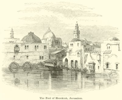A piscina de Ezequias, Jerusalém de English School