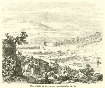 As piscinas de Salomão, Eclesiastes, ii, 6 de English School