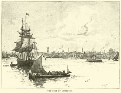 O porto de liverpool de English School