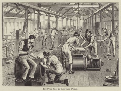 The Pump Shop em Cornwall Works de English School