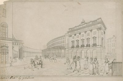 O Quadrante, Regent Street, Londres de English School