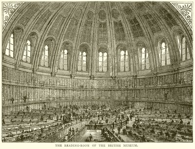 A Sala de Leitura do Museu Britânico de English School