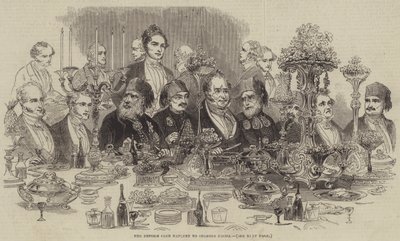 O Banquete do Reform Club para Ibrahim Pacha (gravação) de English School