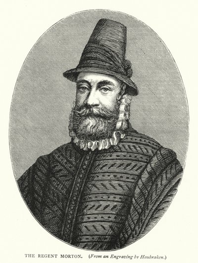 O Regente Morton (gravura) de English School