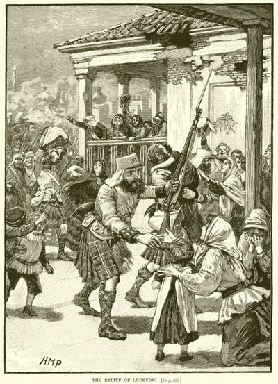 O alívio de Lucknow de English School