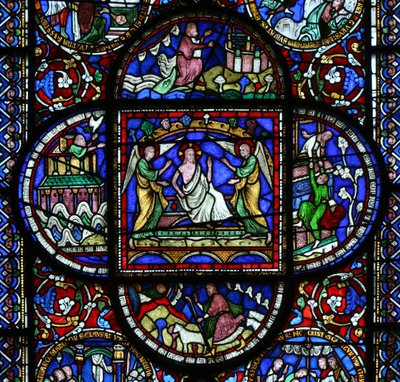 A ressurreição, Catedral de Canterbury de English School